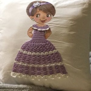 Handmade decorative pillow